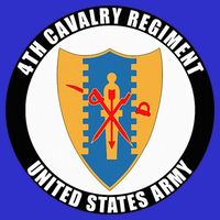 4th Cavalry Regiment United States Army Veteran Military Womens T-Shirt