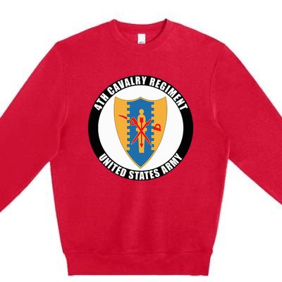 4th Cavalry Regiment United States Army Veteran Military Premium Crewneck Sweatshirt