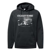 4th Cavalry Regiment Performance Fleece Hoodie