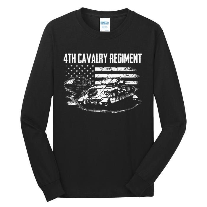 4th Cavalry Regiment Tall Long Sleeve T-Shirt