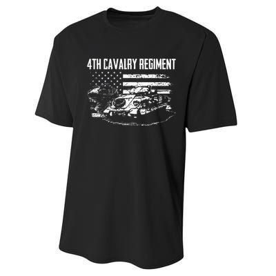 4th Cavalry Regiment Performance Sprint T-Shirt