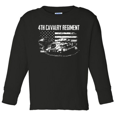 4th Cavalry Regiment Toddler Long Sleeve Shirt