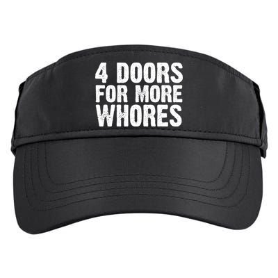 4 Doors For More Whores Adult Drive Performance Visor