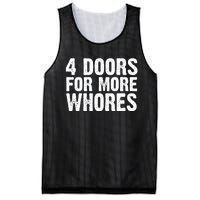 4 Doors For More Whores Mesh Reversible Basketball Jersey Tank