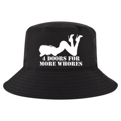 4 Doors For More Whores Funny Stripper Cool Comfort Performance Bucket Hat