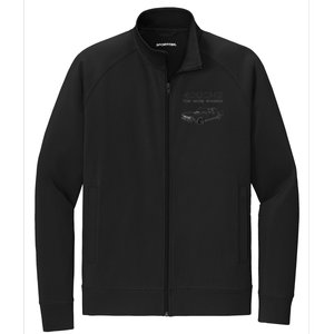 4 Doors For More Whores Funny Muscle Car Stretch Full-Zip Cadet Jacket