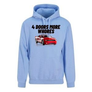 4 Doors More Whores Funny Car Unisex Surf Hoodie