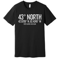 43 Degrees North Port Huron Premium T-Shirt