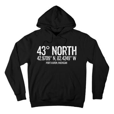 43 Degrees North Port Huron Tall Hoodie