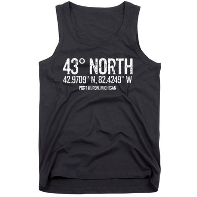 43 Degrees North Port Huron Tank Top