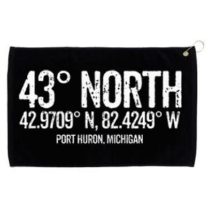 43 Degrees North Port Huron Grommeted Golf Towel