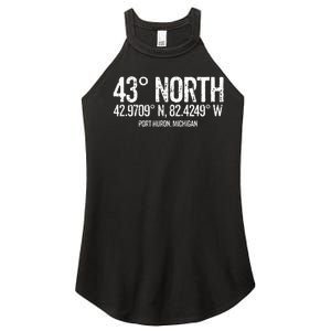 43 Degrees North Port Huron Women's Perfect Tri Rocker Tank