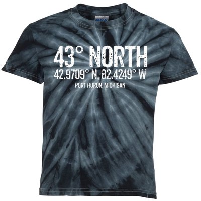 43 Degrees North Port Huron Kids Tie-Dye T-Shirt