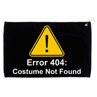 404 Error Costume Not Found Halloween Grommeted Golf Towel