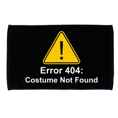 404 Error Costume Not Found Halloween Microfiber Hand Towel