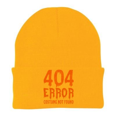 404 Error Costume Not Found Funny Halloween Cute Gift Knit Cap Winter Beanie