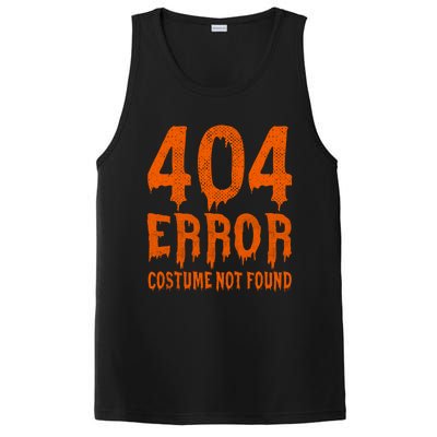 404 Error Costume Not Found Funny Halloween Cute Gift PosiCharge Competitor Tank