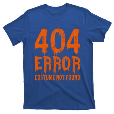 404 Error Costume Not Found Funny Halloween Cute Gift T-Shirt