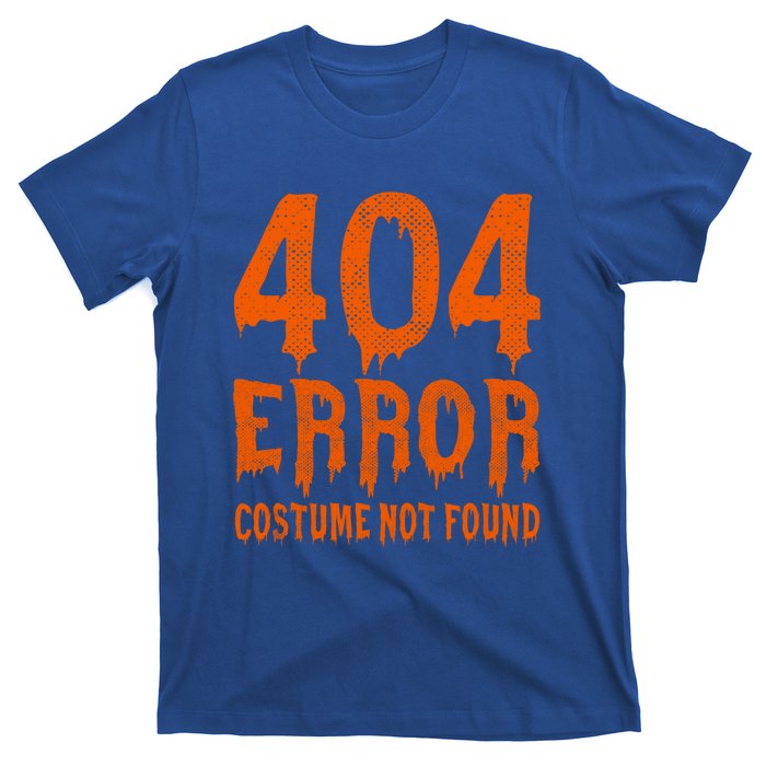 404 Error Costume Not Found Funny Halloween Cute Gift T-Shirt