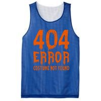 404 Error Costume Not Found Funny Halloween Cute Gift Mesh Reversible Basketball Jersey Tank