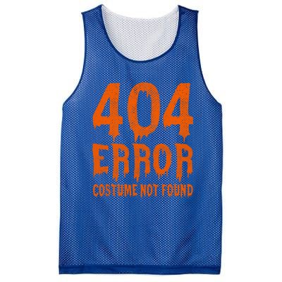 404 Error Costume Not Found Funny Halloween Cute Gift Mesh Reversible Basketball Jersey Tank