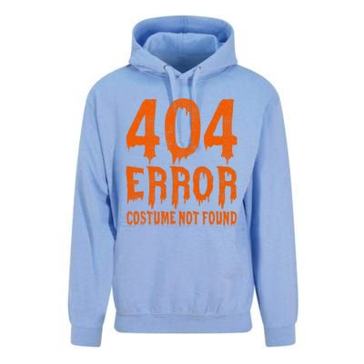 404 Error Costume Not Found Funny Halloween Cute Gift Unisex Surf Hoodie