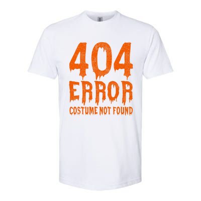 404 Error Costume Not Found Funny Halloween Cute Gift Softstyle CVC T-Shirt