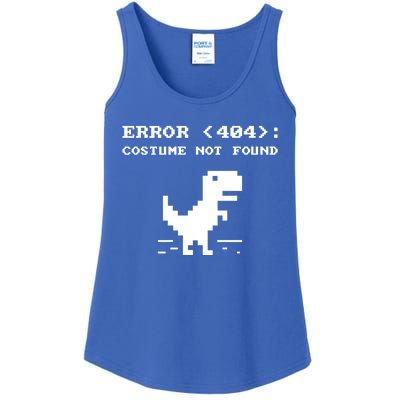 404 Error Costume Not Found Gift Funny Halloween Internet Funny Gift Ladies Essential Tank