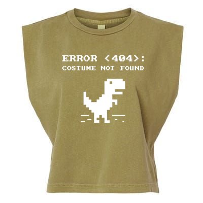 404 Error Costume Not Found Gift Funny Halloween Internet Funny Gift Garment-Dyed Women's Muscle Tee