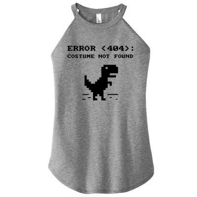 404 Error Costume Not Found Gift Funny Halloween Internet Funny Gift Women's Perfect Tri Rocker Tank