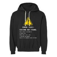404 Error Costume Not Found Nerdy Geek Funny Computer Garment-Dyed Fleece Hoodie