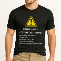 404 Error Costume Not Found Nerdy Geek Funny Computer Performance Shirt