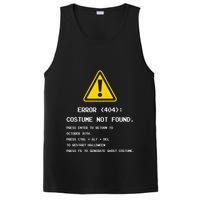 404 Error Costume Not Found Nerdy Geek Funny Computer PosiCharge Competitor Tank