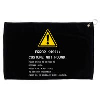 404 Error Costume Not Found Nerdy Geek Funny Computer Grommeted Golf Towel