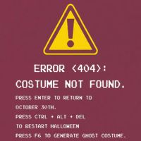 404 Error Costume Not Found Nerdy Geek Funny Computer 16oz Travel Tumbler