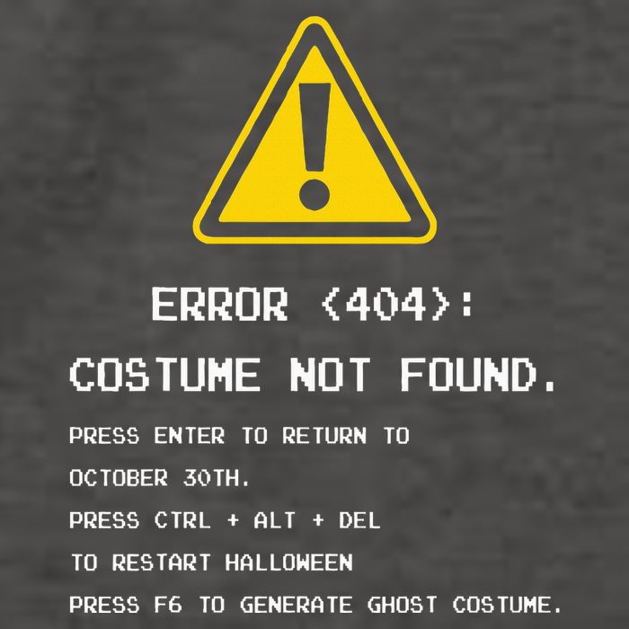 404 Error Costume Not Found Nerdy Geek Funny Computer Vector Backpack