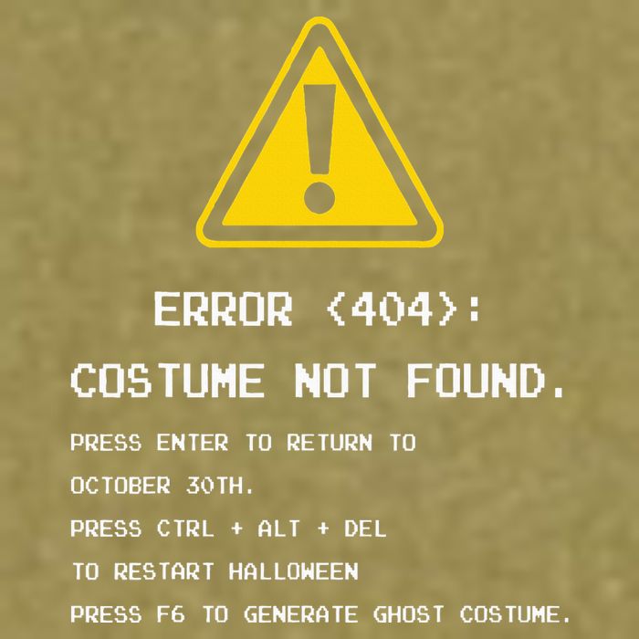 404 Error Costume Not Found Nerdy Geek Funny Computer Garment-Dyed Women's Muscle Tee