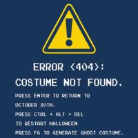 404 Error Costume Not Found Nerdy Geek Funny Computer Infant Baby Jersey Bodysuit