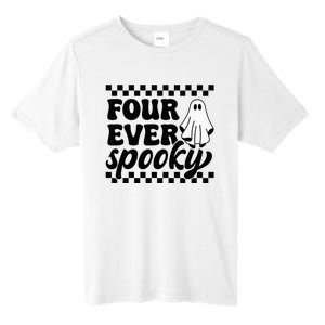 4th Fourth Birthday Four Year Old Halloween Four Ever Spooky Tall Fusion ChromaSoft Performance T-Shirt