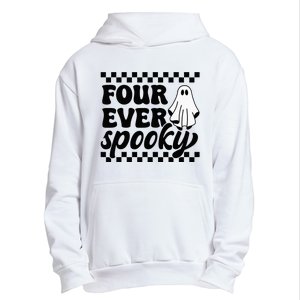 4th Fourth Birthday Four Year Old Halloween Four Ever Spooky Urban Pullover Hoodie