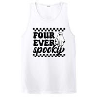 4th Fourth Birthday Four Year Old Halloween Four Ever Spooky PosiCharge Competitor Tank