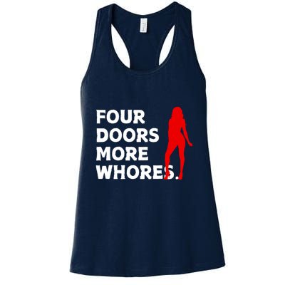 4 Four Doors More Whores Best Gift Womens Tank Top