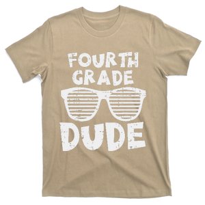 4th Fourth Grade Dude Back To School First Day Of School T-Shirt