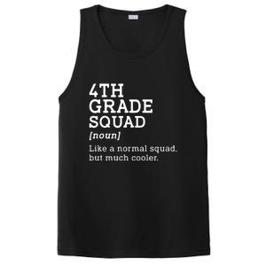 4th Fourth Grade Squad Student Teacher Back To School Gift PosiCharge Competitor Tank