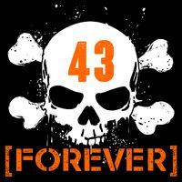 43 Forever Skull Crossbones Racing Legend Tribute Wool Snapback Cap
