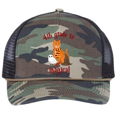 4th Grade Retro Rope Trucker Hat Cap