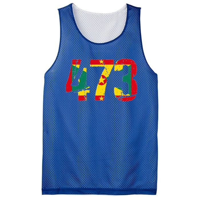 473 Grenada Mesh Reversible Basketball Jersey Tank