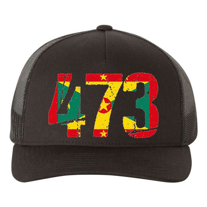 473 Grenada Yupoong Adult 5-Panel Trucker Hat