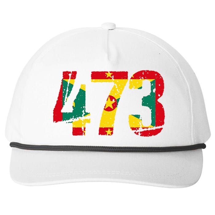 473 Grenada Snapback Five-Panel Rope Hat