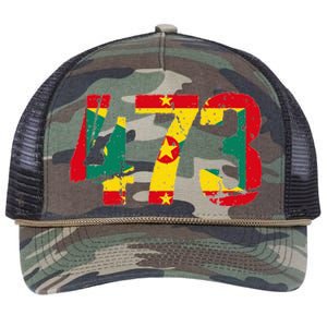 473 Grenada Retro Rope Trucker Hat Cap